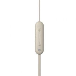 Auriculares Inalámbrico Intrauditivos Sony WI-C100/ con Micrófono/ Bluetooth/ Beige Auriculares Inalámbrico Intrauditivos Sony WI-C100/ con Micrófono/ Bluetooth/ Beige