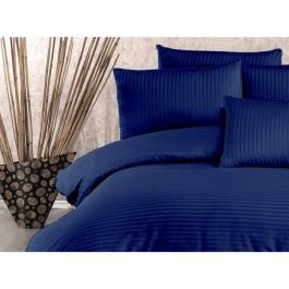 Aucune Juego de Cama 1 Funda Nórdica 220x240 cm + 2 Fundas de Almohada 60x60 cm Azul ASI8683743939268