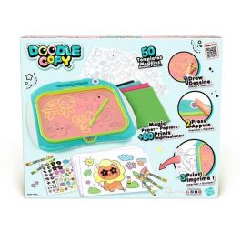 Canal Toys Pizarra Impresora Doodle Copy para dibujar, imprimir y colorear +4 años - Incluye 35 Plantillas y Crayones (40x33x6 cm)