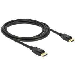 DeLOCK Cable DisplayPort 1.2 Macho a DisplayPort Macho 2m Negro 4K