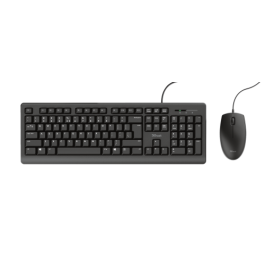 Trust Primo Teclado USB QWERTY Español Negro Resistente a Derrames con Ratón Incluido - 23972 Precio: 22.49999961. SKU: S7605174