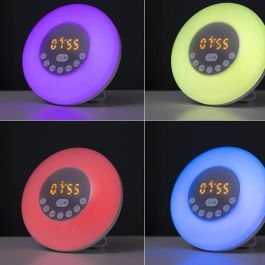 Despertador Amanecer Recargable con Altavoz Sunrilk InnovaGoods