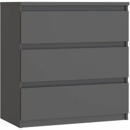 CHELSEA K23U27S Cómoda 3 cajones Antracita 77,2 x 42,2 x 79,9 cm (Ancho x Fondo x Alto) Precio: 110.58999974. SKU: B187MQJD67
