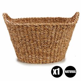 Cesto con Asa Redondo Giftdecor 52x28x47 cm, 18L, Marrón - Alga de Mar (6 Unidades) Cesto con Asa Redondo Giftdecor 52x28x47 cm, 18L, Marrón - Alga de Mar (6 Unidades)