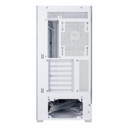 Zalman P40 DS WHITE Midi Tower Blanco para PC con Pantalla LCD 9.1", Compatible ATX, Micro ATX, Mini-ITX
