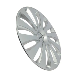 WRC 4 Hubcaps 14 SEPANG Tapacubos Ruedas Gris Plateado ABS Metalizado Alto Brillo Juego 4 Unidades 14 Pulgadas