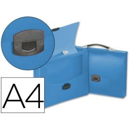 Carpeta Liderpapel Portadocumentos Broche Polipropileno Din A4 Azul Transparente Con Asa Precio: 9.6195000968. SKU: B17Z3KR6QA