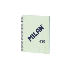 Milan Cuaderno A4 con Espiral y Tapa Dura, 80 Hojas Blancas de 95 gr/m², Colección 430 Since 1918, Verde, 57141E80GR Precio: 9.78999989. SKU: B1B4QBF526
