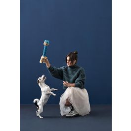 Hunter Juguete Para Perro Granby Turquesa Fácil de Agarrar y Lanzar