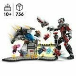LEGO Marvel 76314 La Batalla del Capitán América: Civil War Juguete para niño de 10 años
