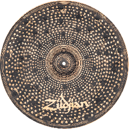 Zildjian Ride 20" S Dark Series - Plato de Batería Oscuro y Explosivo con Acabado Único y Martilleado Aleatorio