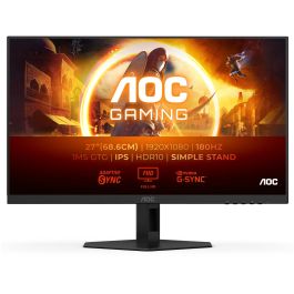 AOC 27G4XE Monitor Gaming 27" Full HD IPS 180Hz 1ms Negro Multimedia Precio: 141.50000029. SKU: B1CDBN2SWX
