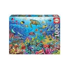 Puzzle 1000 piezas tortugas en el paraíso Puzzle 1000 piezas tortugas en el paraíso