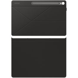 Samsung Smart Book Cover para Galaxy Tab S10 FE+, Funda Negra con Soporte, Portabolígrafo y Función Auto On/Off para Tablet de 10.9"