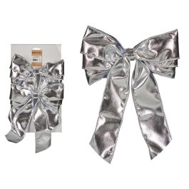 Set 2 Lazos 20x28 cm Plata - Krist+ (12 Unidades) Precio: 32.49999984. SKU: B148PY9Z4Z
