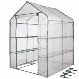 Nature NAT8711338204337 - Invernadero de jardín, altura 195 cm x 143 cm x 143 cm