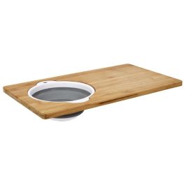 Cook Concept Tabla Cortar Con Escurridor Bambú