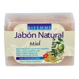 Bifemme Jabón de Miel 100g para Limpieza Diario con Aceites Vegetales y Esencias de Plantas Naturales Precio: 3.58999982. SKU: B1585DRAFR