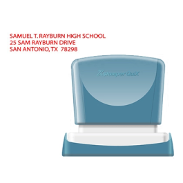 X'stamper Sello Quix Personalizable Color Rojo Medidas 14x60 mm Q-14 Precio: 12.50000059. SKU: B19AM5F3LQ