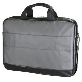 MALETÍN E-VITTA S GEAR GRIS - PARA PORTÁTILES HASTA 15.4"-16"/ 39.1-40.6CM - ACOLCHADA - TELA WATERPROOF - 4 BOLSILLOS FRONTALES - CORREA DE HOMBRO