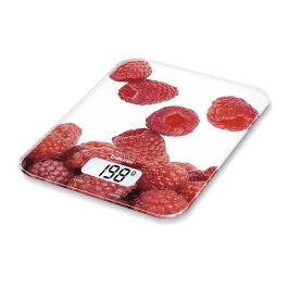 Beurer KS-19 Balanza de Cocina Frambuesa - Vidrio Ultra Plano, Pantalla LCD, Capacidad 5kg, Función Tara Precio: 16.68999948. SKU: S0416172
