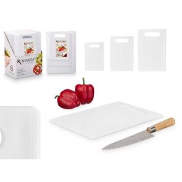 Set 3 Tabla Corte Blanca Kinvara 35X1CM (24 Unidades) Precio: 131.95000027. SKU: B1JXFXSHC9