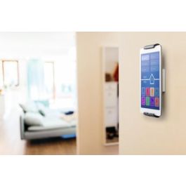 Durable Soporte de Tablet para Pared, Soporte de Pared de Diseño Elegante para Aplicaciones Diversas, Montaje Plano en Pared