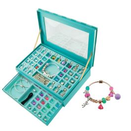 Tachan Joyero Deluxe con 5 Collares, 5 Pulseras y 70 Accesorios para Crear Diseños - +5 Años Precio: 21.49999995. SKU: B19AB8R2K7