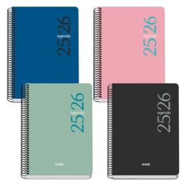 Dohe Agenda Escolar Esencial A5 Espiral Sv Tapa Pp Colores Surtidos 2025-2026 Precio: 3.50000002. SKU: B1EE4742QX