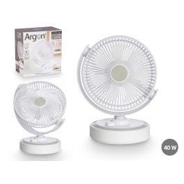 Argon Ventilador de Sobremesa 30W Blanco 28x8x29 cm con Auto Oscilación y 3 Modos (4 Unidades) Precio: 76.89000055. SKU: B18PXXS4AP