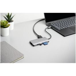 Hub USB Kensington K33820WW Negro Plateado