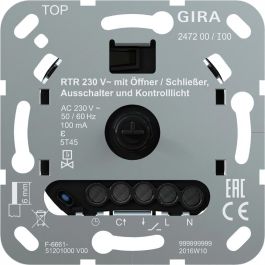 GIRA 247200 Einsatz Raumtemperaturregler 230V 1Ö 1S Termostato de ambiente Precio: 84.9541. SKU: B1GDA2S52X