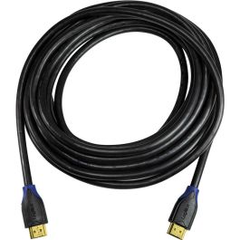 Logilink Cable HDMI 2.0 con Ethernet 10m, 4K/60Hz, Ultra HD, Negro
