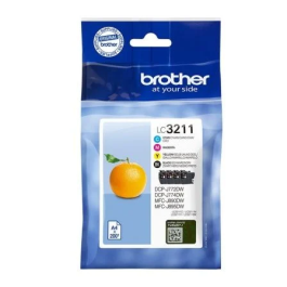 Brother LC-3211VAL Tinta Original Multipack Negro Cian Magenta Amarillo 200 Páginas Precio: 37.50000056. SKU: B1893W3LGA