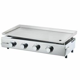 Plancha de gas - 4 quemadores - BRASILIA - Todo acero inoxidable - Superficie de cocción - XXL - 84 x 34 cm Precio: 292.49999977. SKU: B1D7LEDC2S