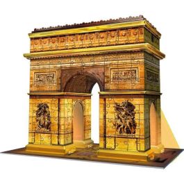 RAVENSBURGER Puzzle 3D Arc de Triomphe Night Edition 216 piezas RAVENSBURGER Puzzle 3D Arc de Triomphe Night Edition 216 piezas