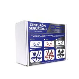 Occ Motorsport Arnés 4 Puntos 3 Pulgadas Azul OCCRC017, Arnés de Seguridad Universal con Refuerzo en Piernas