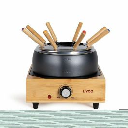 Livoo DOC287 Set Fondue Eléctrica 800W, 2L, 8 Personas, Termostato Regulable, Olla Antiadherente sin PFAS Precio: 74.50000008. SKU: B13AN82SYX