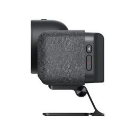 Insta360 Link KI-Videobar - Cámara web 4K Ultra HD con doble cámara 48 MP, zoom 3x, campo de visión 110°, micrófono de matriz y altavoces, negro