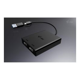 Cable USB i-Tec CADUAL4KDP Negro