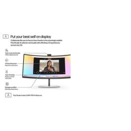 HP Series 7 Pro 34 inch WQHD Conferencing Monitor - 734pm HP Series 7 Pro 34 inch WQHD Conferencing Monitor - 734pm
