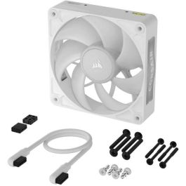 Corsair iCUE LINK RX120 RGB MAX White - Ventilador de Caja 120mm RGB, Serie RX RGB MAX, CO-9051037-WW