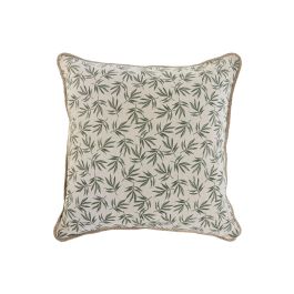 DKD Home Decor Cojin Boho Verde Beige 5x45x45 cm de Algodón, Yute y Poliéster con Cremallera Colección Greenwich23 Precio: 9.5000004. SKU: B1JVC28PFX