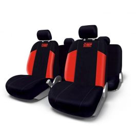 Juego De Fundas Para Asientos De Coche Omp Universal 11 Piezas Negro-Rojo OMP1035RS