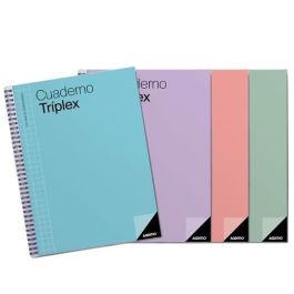Additio Cuaderno Triplex para Profesorado Espiral Doble 144 Páginas PVC Colores Surtidos Precio: 11.88999966. SKU: S8400050