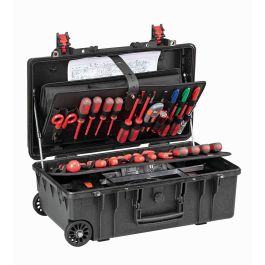 Maletín de Herramientas GT Line GT 52-21 PEL PVC Acero Polipropileno