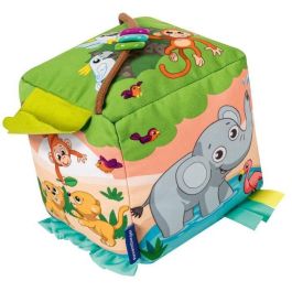 Ravensburger -PLAY + - Mi cubo de actividades sonoro de animales salvajes - A partir de 6 meses - Versión francesa - 34009 Ravensburger -PLAY + - Mi cubo de actividades sonoro de animales salvajes - A partir de 6 meses - Versión francesa - 34009