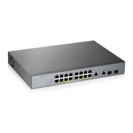 Zyxel GS1350-18HP-EU0101F Switch Gestionado L2 Gigabit Ethernet con PoE, 16 Puertos, Color Gris Precio: 347.68999947. SKU: S55001572
