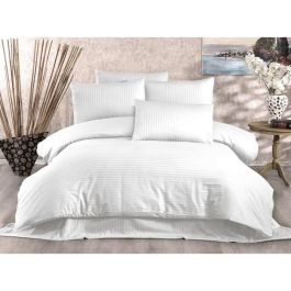 Juego de Cama ASI8683743939350 - 1 Funda Nórdica 220x240 cm + 2 Fundas Almohada 60x60 cm - Poliéster/Algodón - Blanco Precio: 50.49999977. SKU: B172NE9D9R