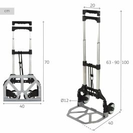 Carro Multiusos Aktive 40 x 100 x 40 cm (2 Unidades)